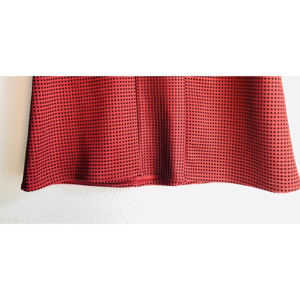 BRITISH!🇬🇧Topshop Women’s 1960s Style Checked Mini (Shift Style) Dress💚 - Picture 7 of 11